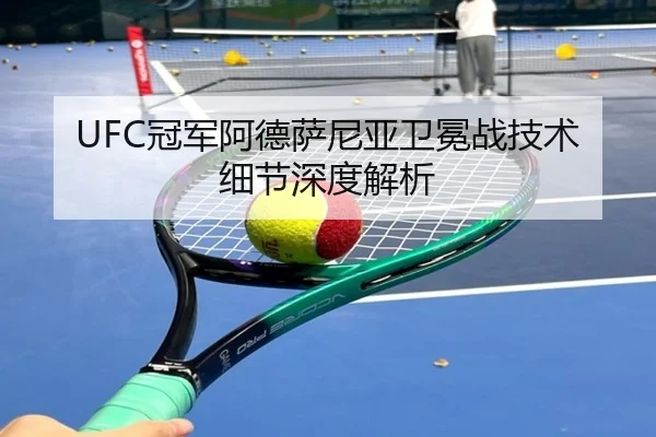 UFC冠军阿德萨尼亚卫冕战技术细节深度解析